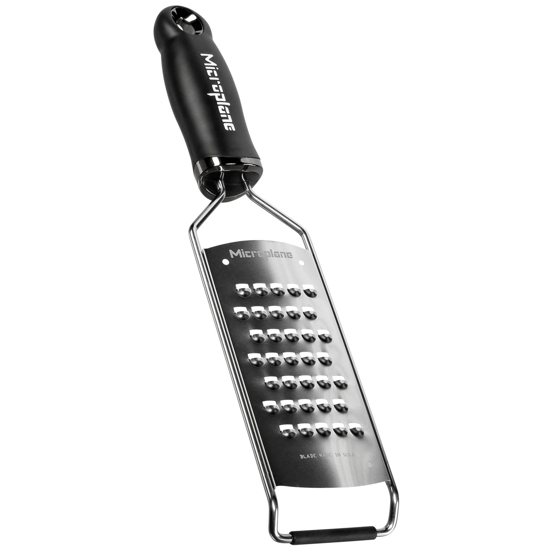 Microplane 45008 Rallador plano Negro, Acero inoxidable - Microplane