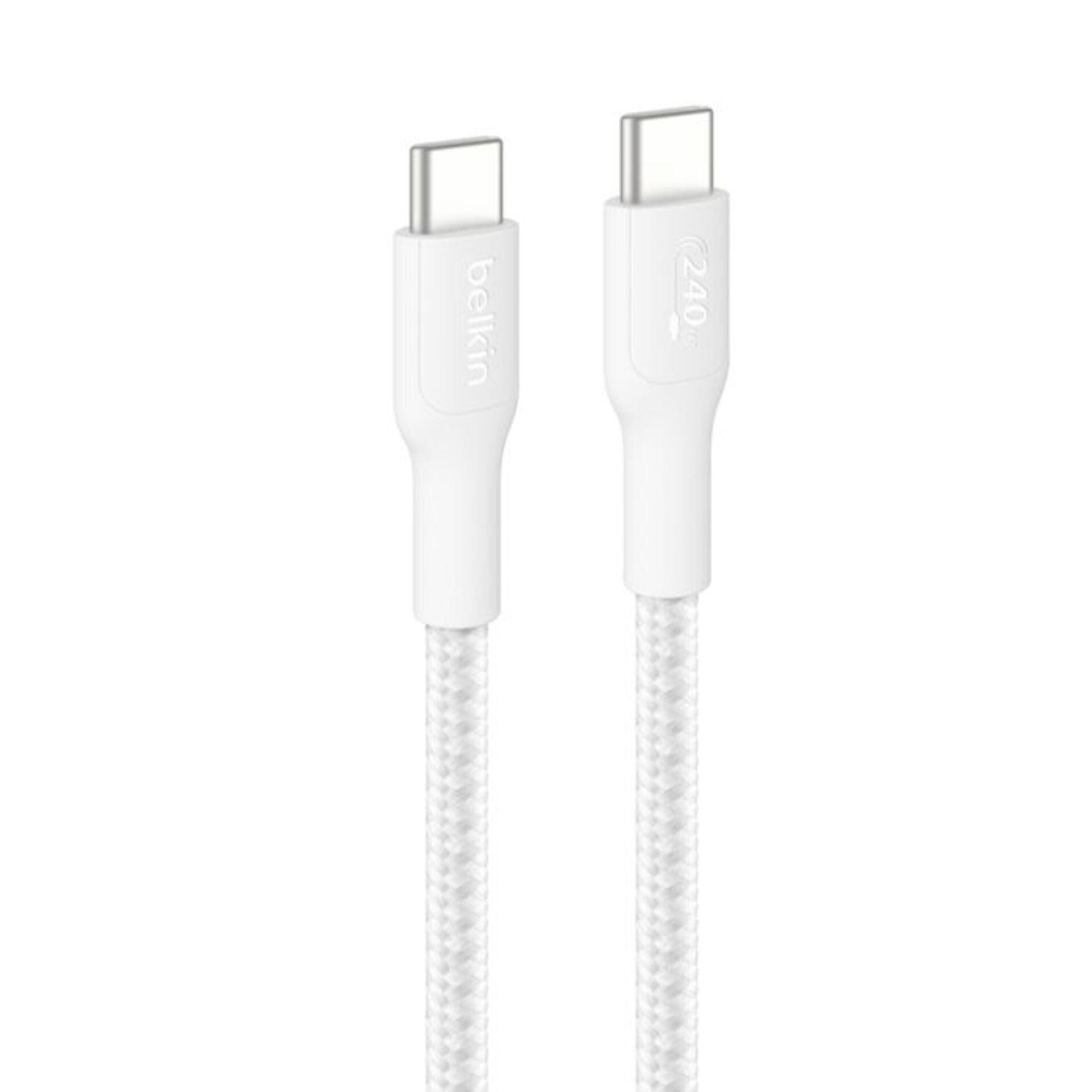 Belkin BoostCharge Pro USB cable 3 m USB C White - Belkin BoostCharge