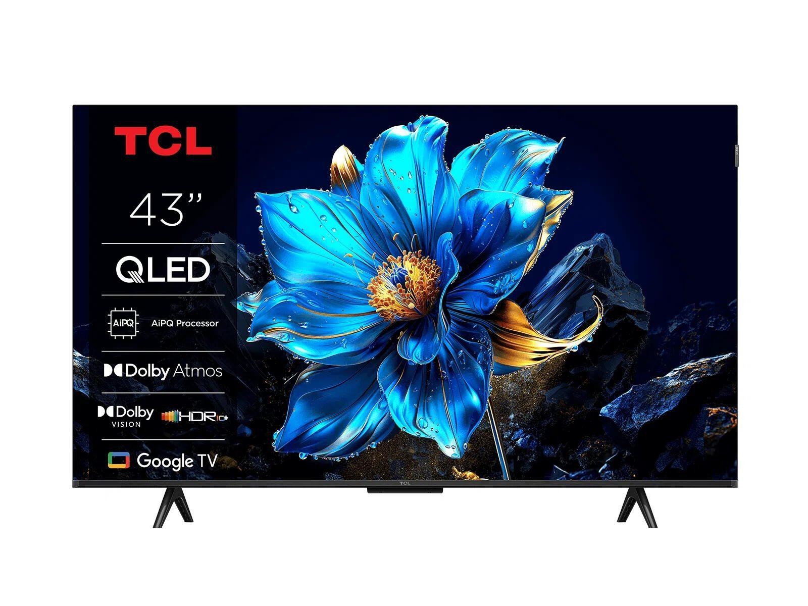 TCL T69C 43T69C TV 109,2 cm (43") 4K Ultra HD Smart TV Wifi Noir 350