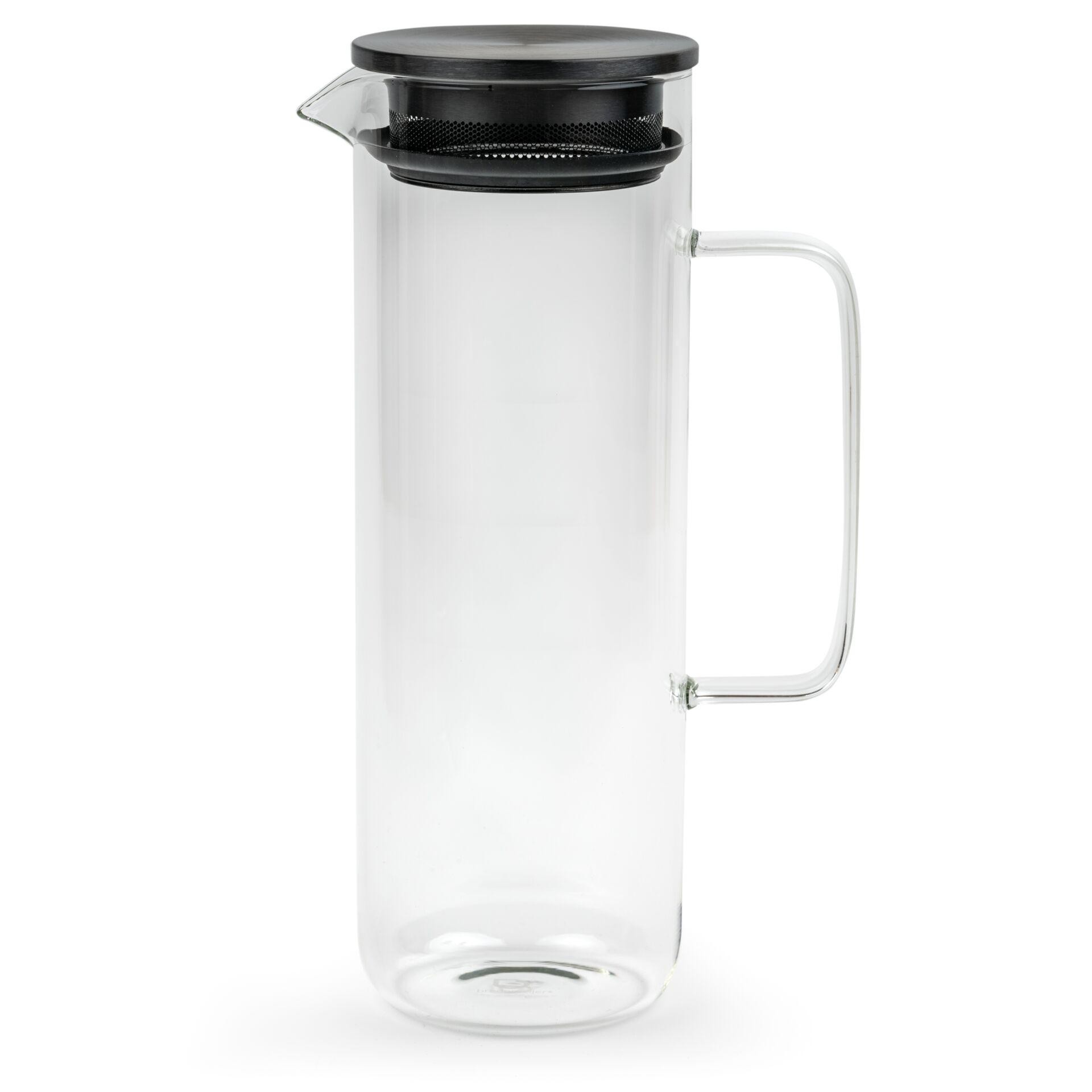Bredemeijer Wasserkaraffe Padua 1,2l, grey transparent 165062