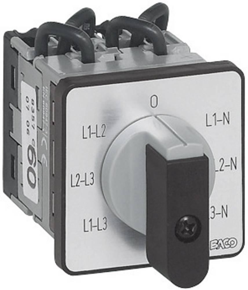 BACO NY37GQ1 Voltmeter swtich 16A 360° grey, black 1 pc(s)
