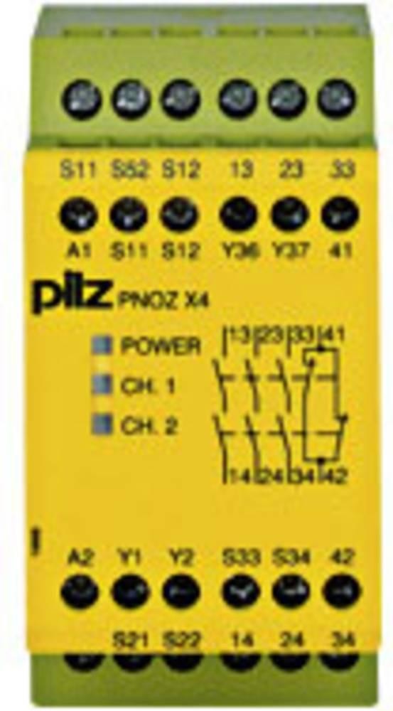 Sicherheitsschaltgerät PNOZ X4 24VDC 3n/o 1n/c PILZ Betriebsspannung: