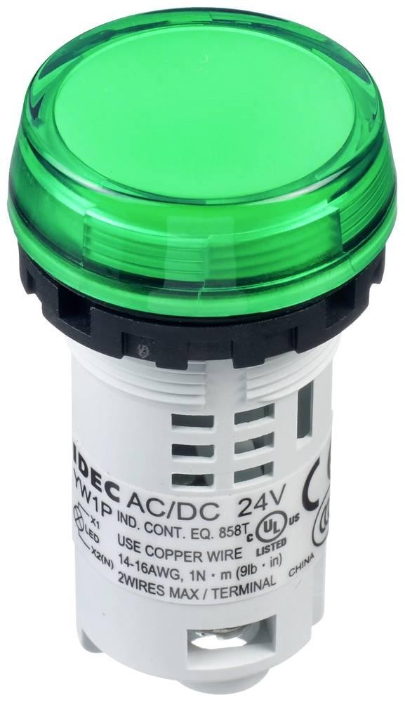 Idec Meldeleuchte Weiß/Grün 24 V/AC, 24 V/DC