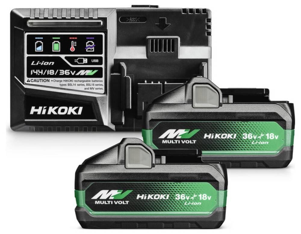 HiKOKI UC18YSL3WJZ Werkzeug-batteria ricaricabile e caricabatteria 18
