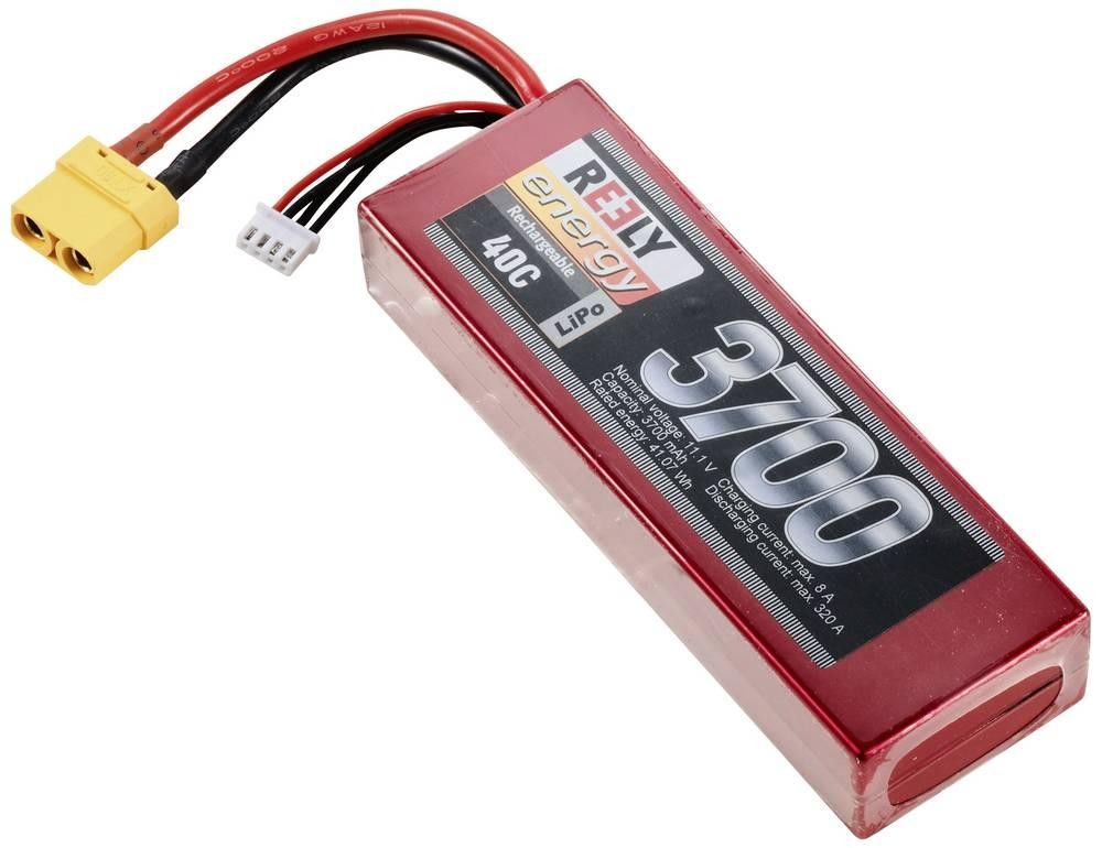 Reely Modellbau-Akkupack (LiPo) 11.1V 3700 mAh Zellen-Zahl: 3 40 C