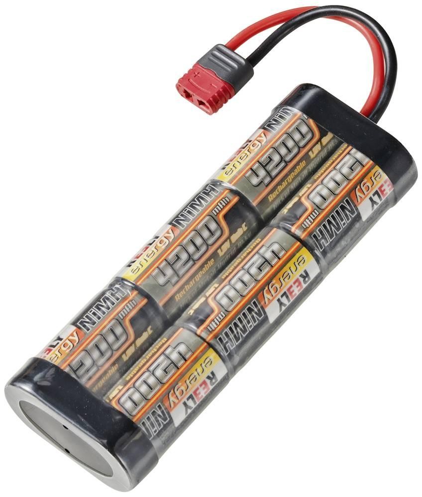 Reely Modellbau-Akkupack (NiMh) 7.2V 4200 mAh Zellen-Zahl: 6 Stick T-
