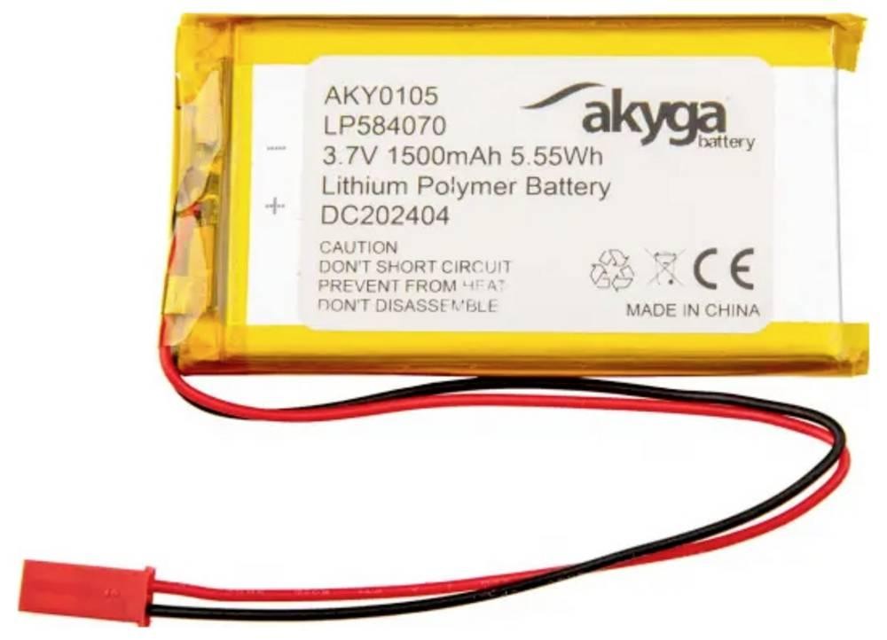 Akyga LP584070 Akkupack x Spezial-Akku LiPo 3.7V 1500 mAh