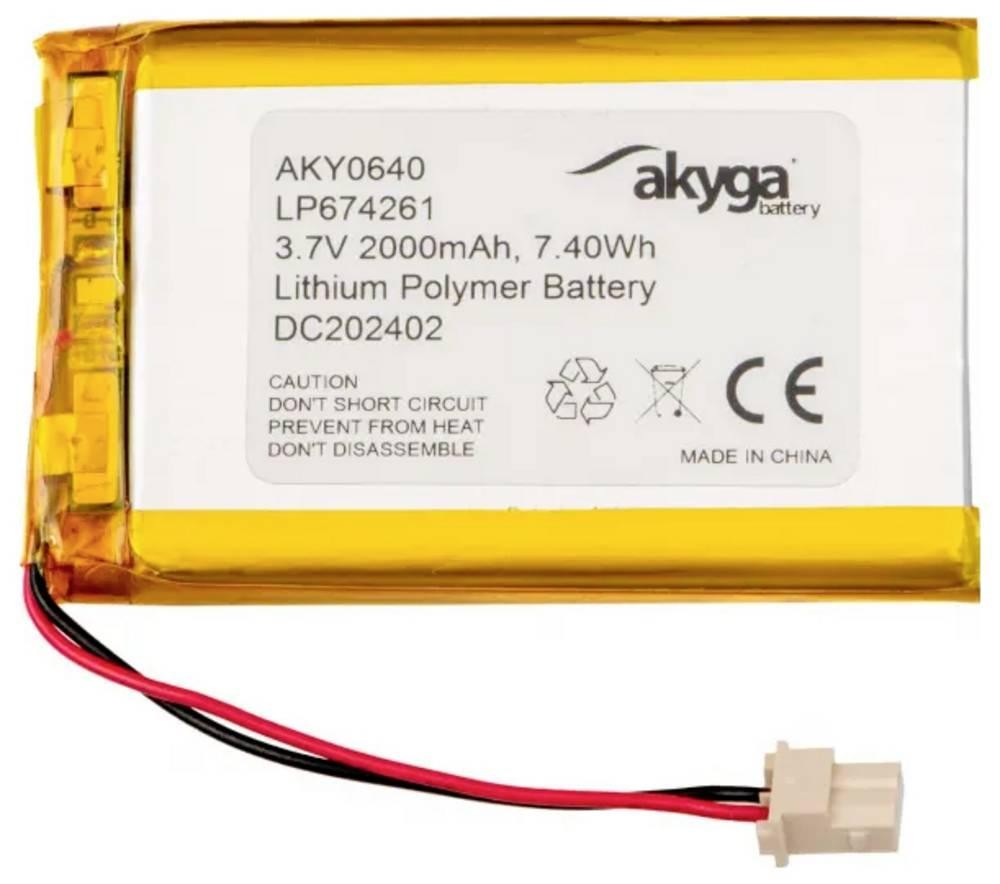 Akyga AKY0640 pièce de rechange de téléphones mobiles Batterie Or -