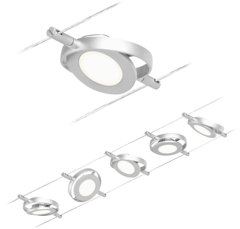 Paulmann 94414 Seil-Komplettsystem LED fest eingebaut LED Chrom (matt)