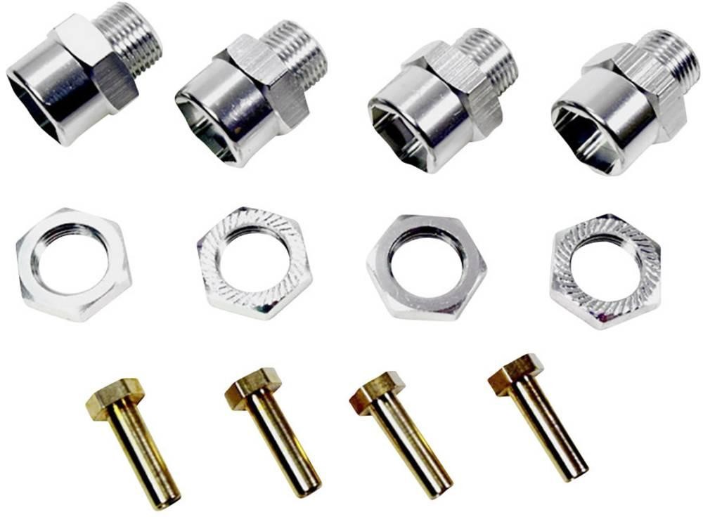 Absima Aluminium Felgenmitnehmer 12mm at 17mm +15mm Verbreiterung