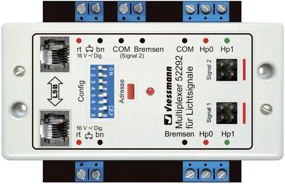 Viessmann Modelltechnik 52292 double-Multiplexer Fertigbaustein
