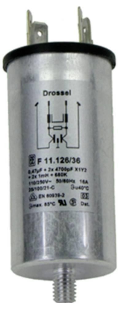 Eichhoff F011-126/036 F011-126/036 Entstörfilter 110 V/AC, 250 V/AC