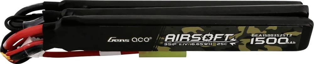 Gens ace Modellbau-Akkupack (LiPo) 11.1V 1500 mAh Zellen-Zahl: 3 25 C