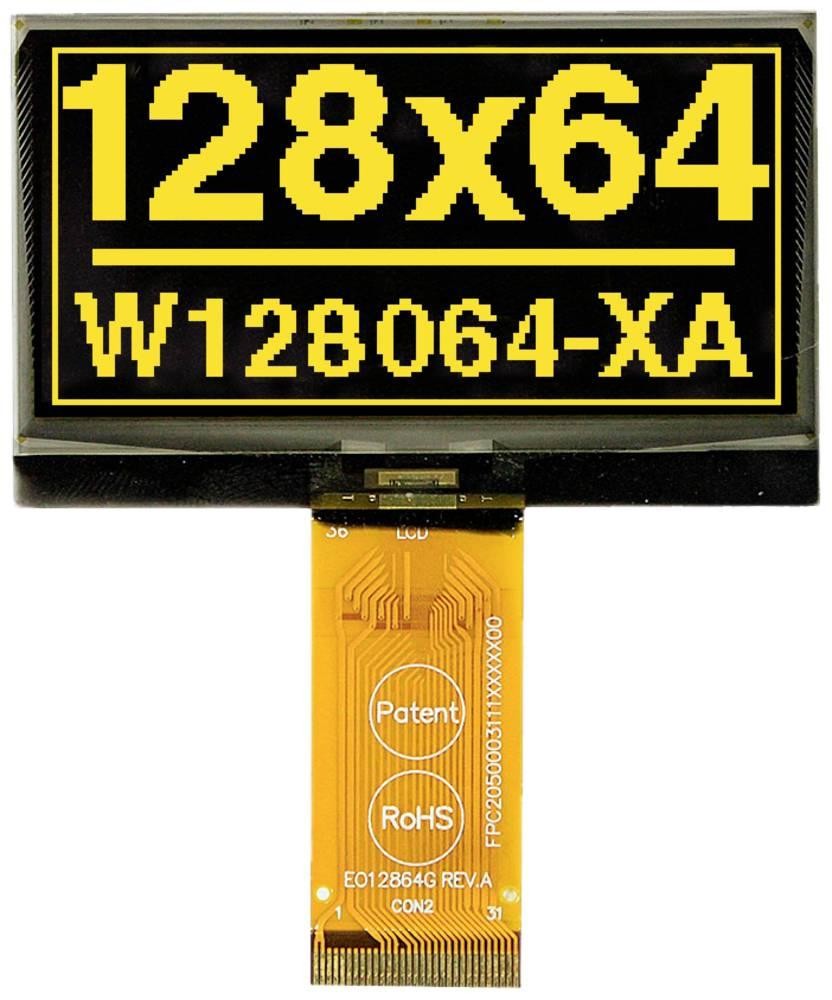 DISPLAY VISIONS OLED-Display (B x H x T) 60.5 x 37 x 2.15mm
