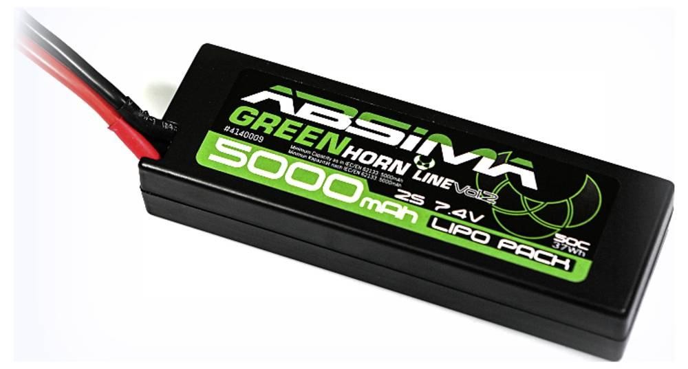 Absima Modellbau-Akkupack (LiPo) 7.4V 5000 mAh Zellen-Zahl: 2 50 C