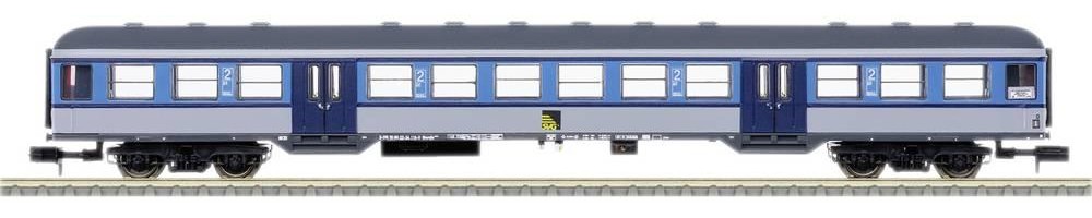 MiniTrix 18554 N Personenwagen Bnrz 451 der SVG Personenwagen Bnrz 451