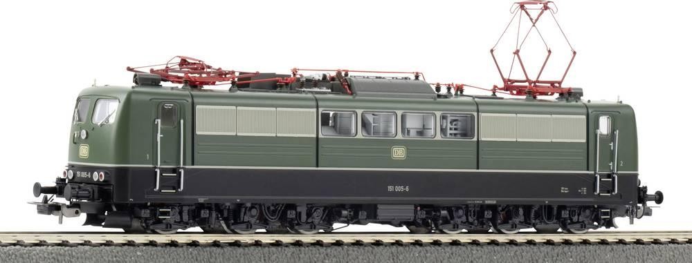 Piko H0 21704 H0 PI E-Lok BR 151 green DB IV + DSS PluX