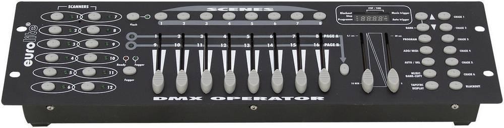 Eurolite DMX Operator 192 DMX Controller 16-Kanal 19 Zoll-Bauform,