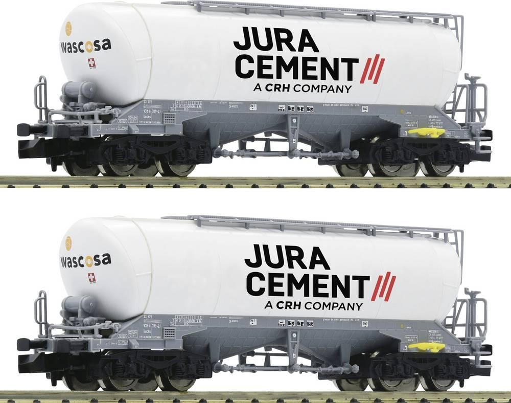 Fleischmann 6660090 N paquete doble-Set: Silowagen Jura Cement der