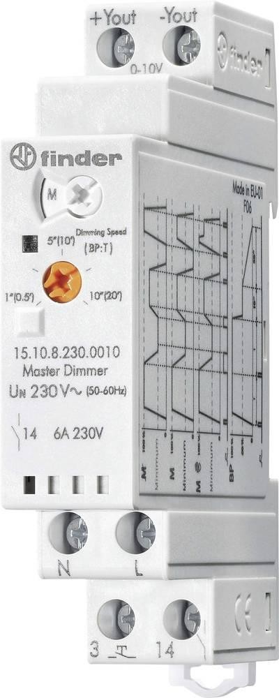 Finder Dimmer for Hutschiene 1 St. 15.10.8.230.0010 Betriebsspannung:
