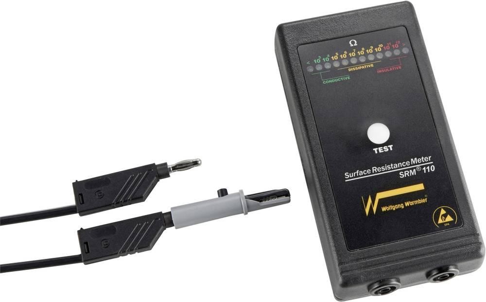 Wolfgang Warmbier SRM 110 ESD-Testgeräte-Set Oberflächenwiderstand,