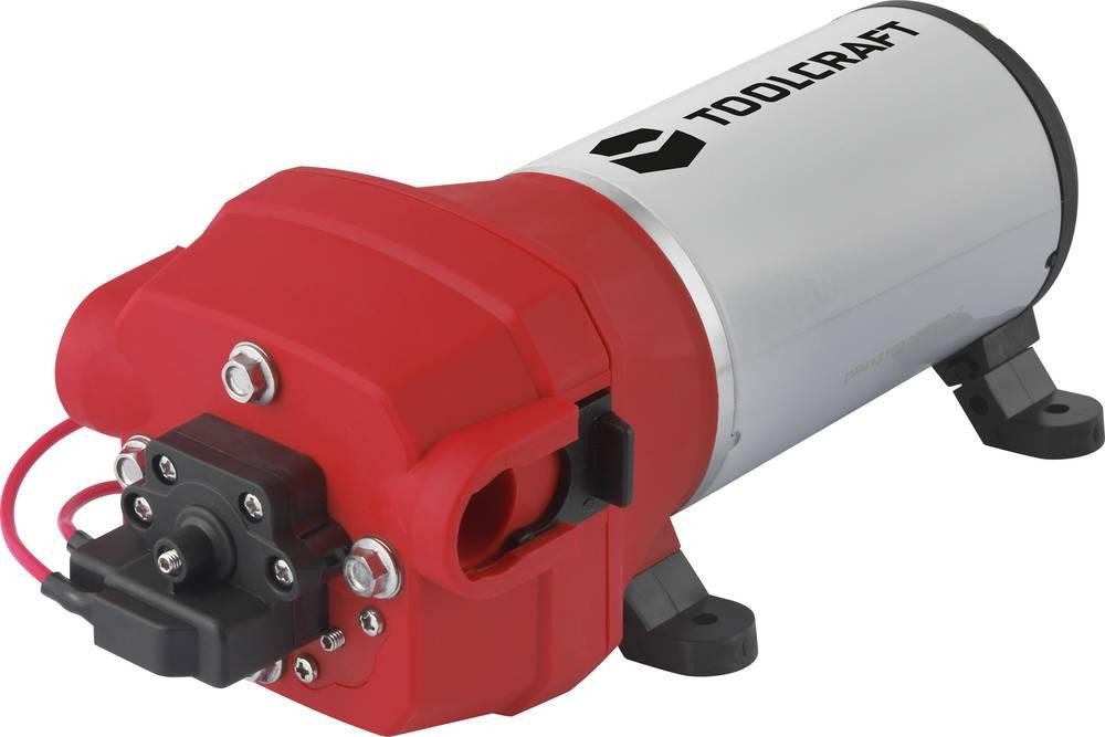 TOOLCRAFT TO-7159158 Niedervolt-Druckwasserpumpe 1020 l/h 12 V/DC