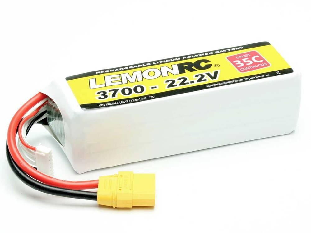LemonRC Modellbau-Akkupack (LiPo) 22.2V 3700 mAh Zellen-Zahl: 6 35 C