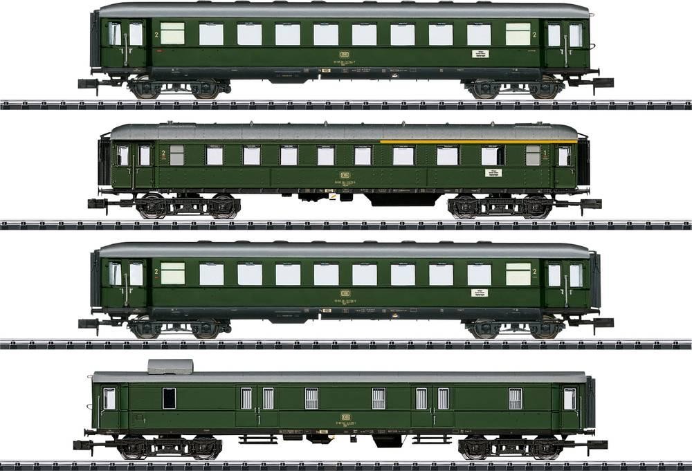 MiniTrix 18709 N 4er-Set Personenwag. Nahverkehr der DB, MHI