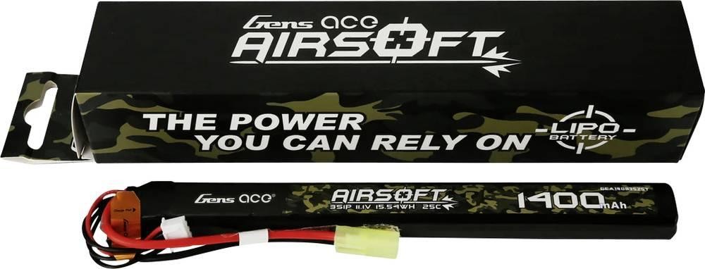 Gens ace Modellbau-Akkupack (LiPo) 11.1V 1400 mAh Zellen-Zahl: 3 25 C