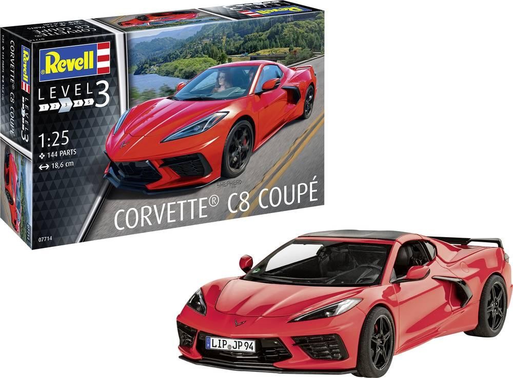 Revell 07714 Corvette C8 Coupé Automodell Bausatz 1:25