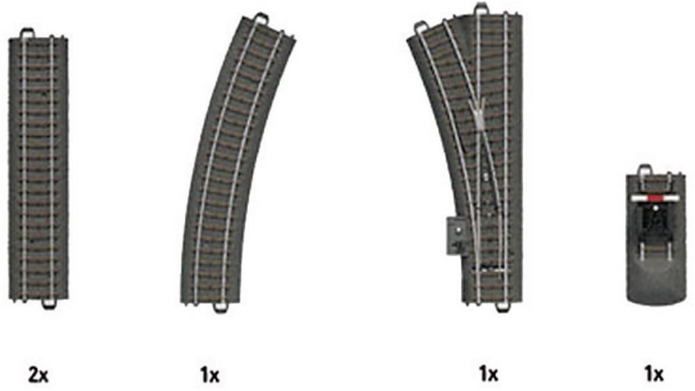 Märklin C1 C Track Extension Set - Märklin C1 C Track Extension Set,