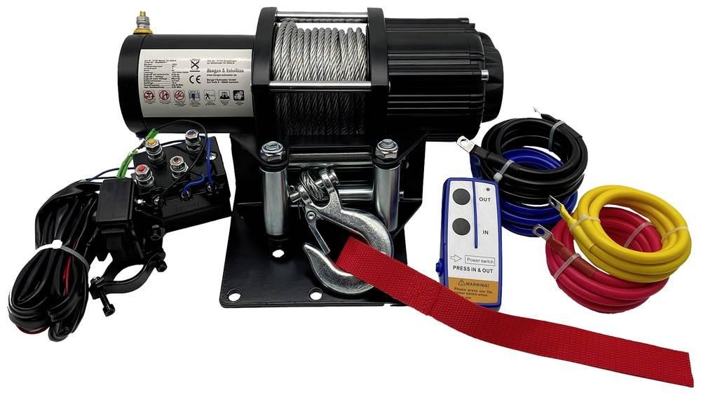 Berger & Schröter Seilwinde 31767 Zugkraft (rollend)=3.15kg Funk-