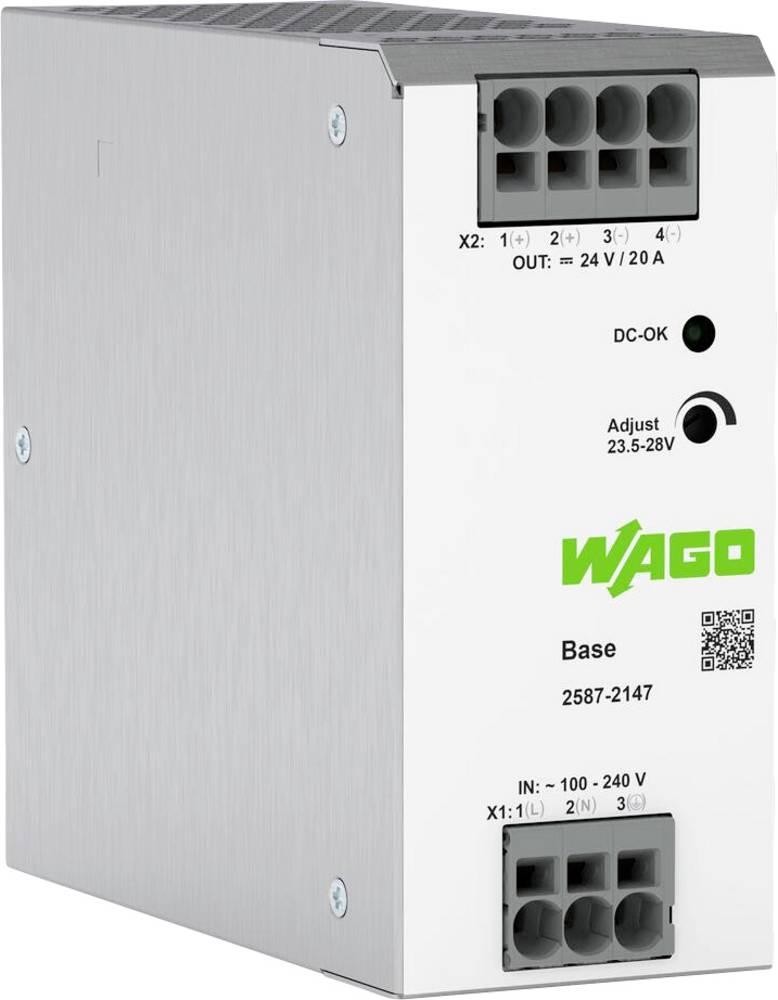 Wago 2587-2147 power supply unit Grey - Wago 2587-2147, Grey, -30 -