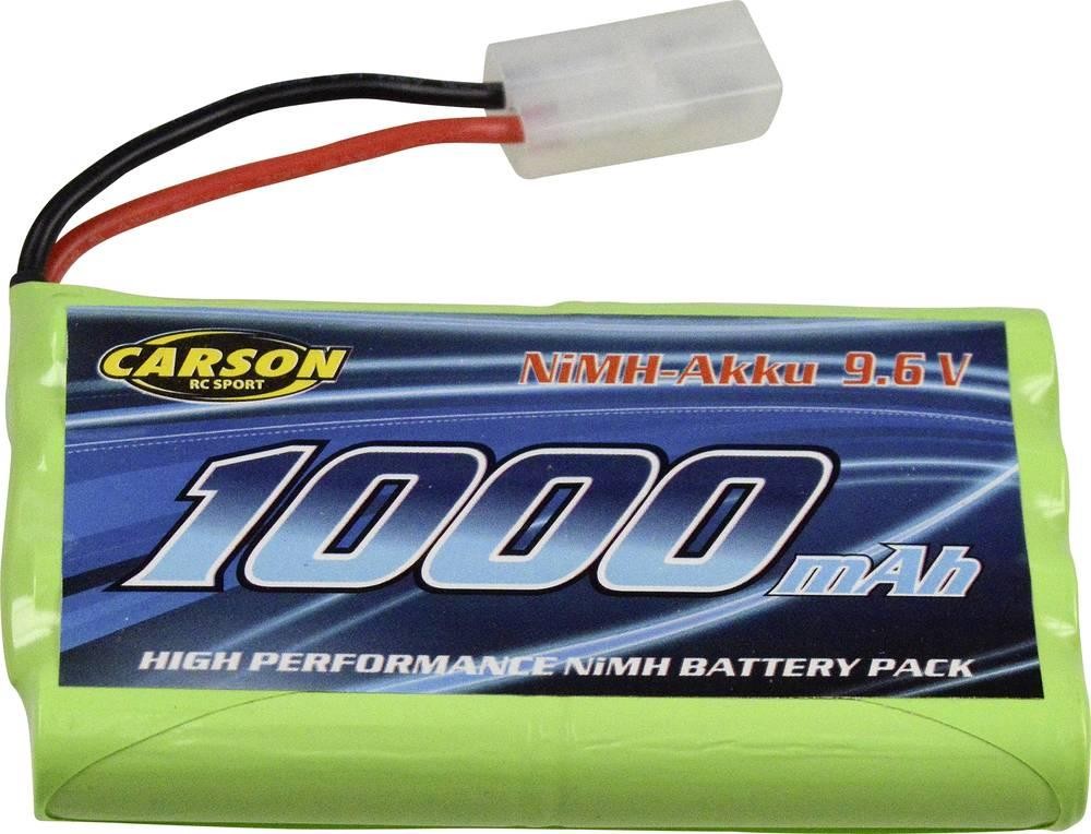 Carson Modellsport Modellbau-Akkupack (NiMh) 9.6V 1000 mAh Tamiya-plug