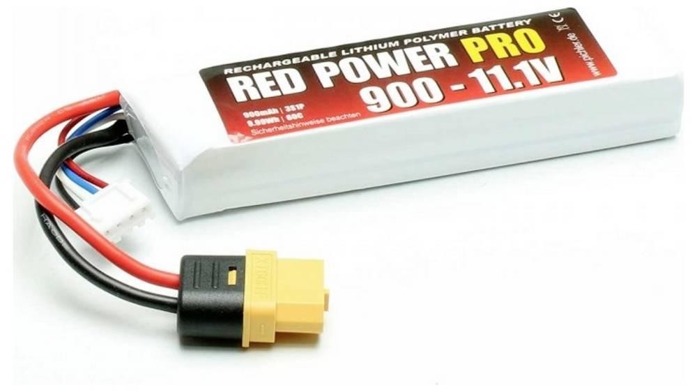 rouge Power Modellbau-Akkupack (LiPo) 11.1V 900 mAh 60 C Softcase XT60