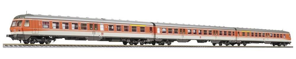 Liliput L133177 H0 3-tlg. Dieseltriebwagen BR 614/914 der DB AG