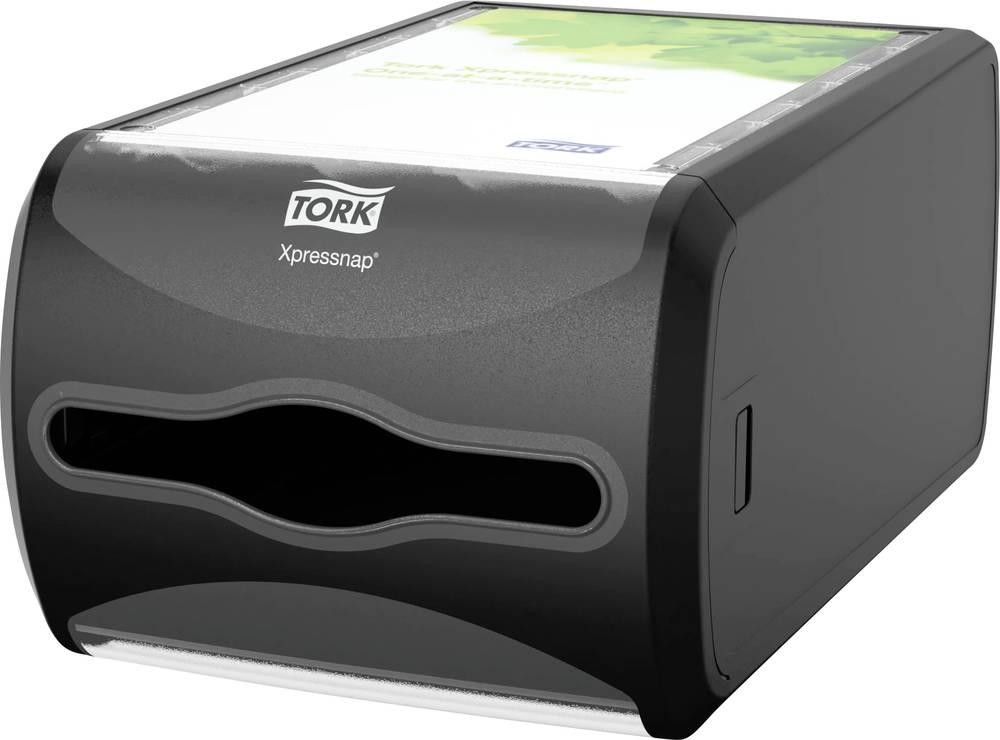 Tork Xpressnap Distributeur de papier-toilettes par feuille Noir -