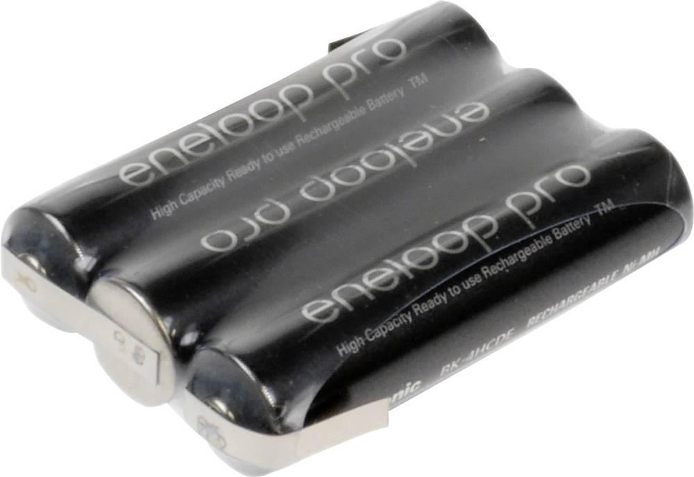 Panasonic eneloop Pro Akkupack 3x Micro (AAA) Z-Lötfahne NiMH 3.6V