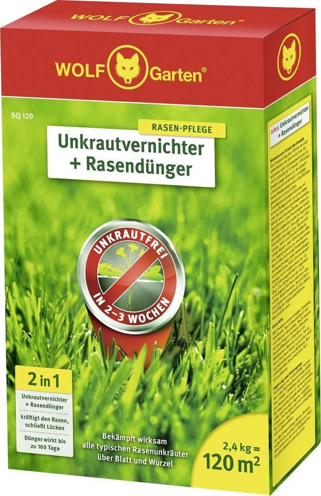 WOLF-Garten 3840720 2-in-1 Unkrautvernichter + Rasendünger SQ 120 /D