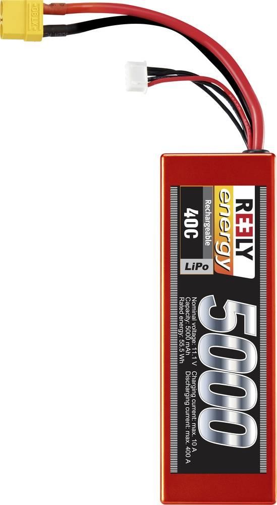 Reely Modellbau-Akkupack (LiPo) 11.1V 5000 mAh Zellen-Zahl: 3 40 C