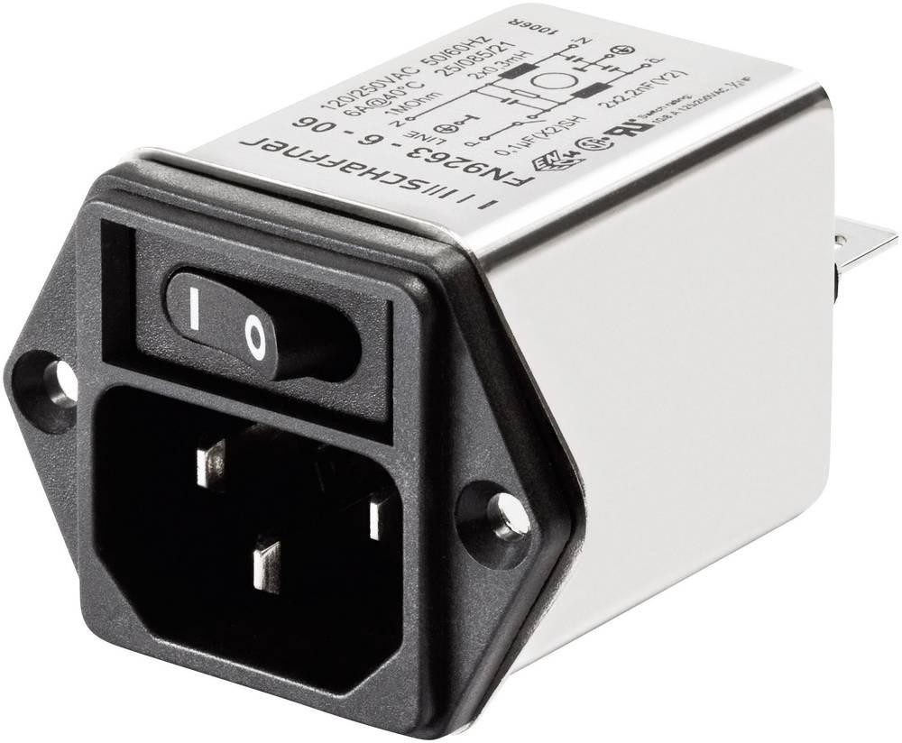 Schaffner FN 9263-1-06 FN 9263-1-06 Netzfilter mit Kaltgerätebuchse
