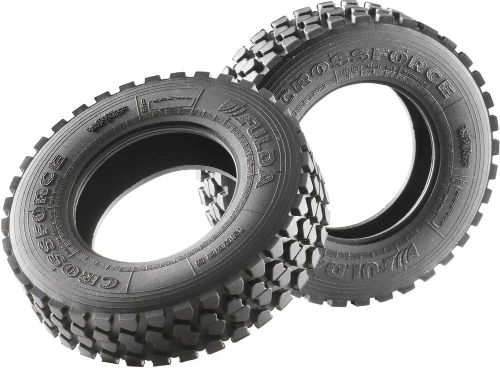Carson Modellsport 1:14 LKW Reifen 21mm Gelände 1 paire