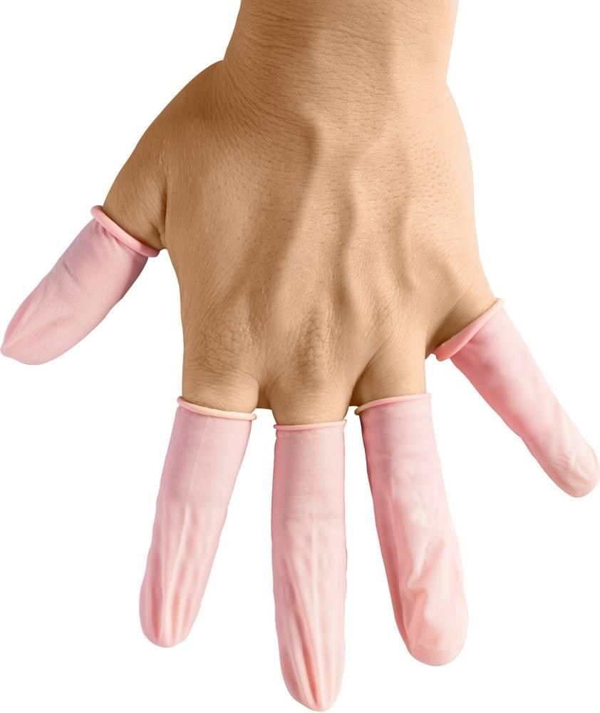 BJZ A-2812 ESD-Fingerlinge antistatisch, puderfrei Kleider-Größe: L