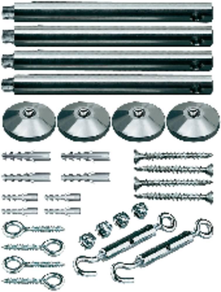 Paulmann 17834 Niedervolt-Seilsystem-Komponente Spann-Montageset Chrom