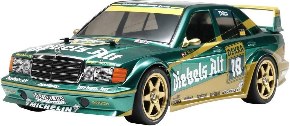 Tamiya TT-01E Mercedes-Benz 190E Diebels Alt Brushed 1:10 RC