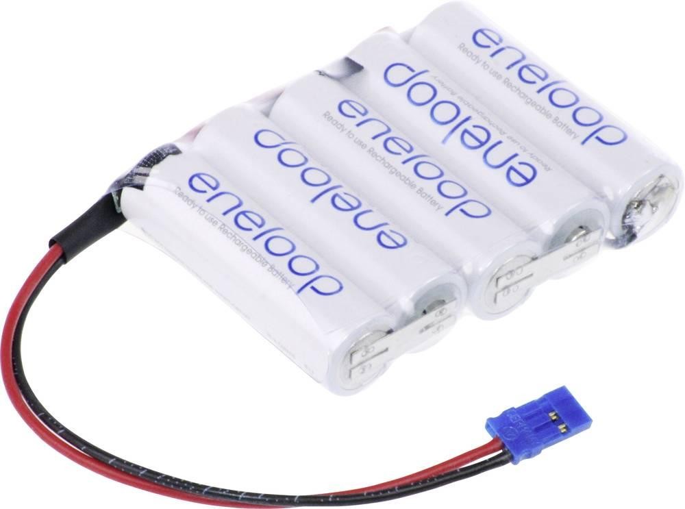 Panasonic eneloop Reihe F1x5 greypner Akkupack 5x Mignon (AA) Kabel,