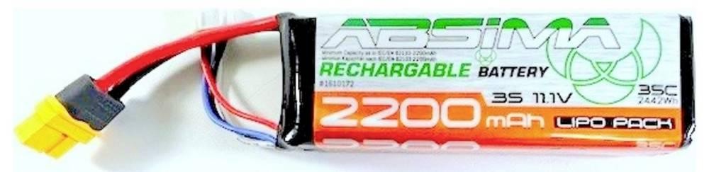 Absima Modellbau-Akkupack (LiPo) 11.1V 2200 mAh 35 C Softcase