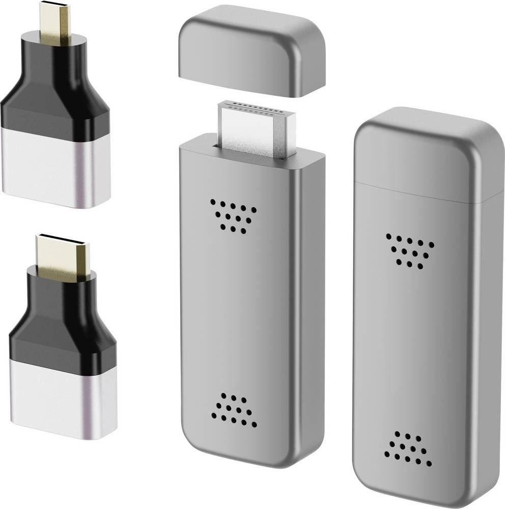 SpeaKa Professional HDMI-Funkübertragung (Set) 15m 5GHz 1920 x 1080