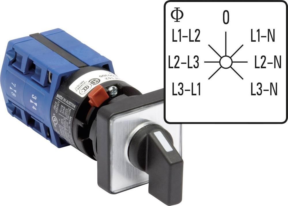 Kraus & Naimer CG4.A007.FS2.F785 Voltmeter swtich 10A grey, black 1