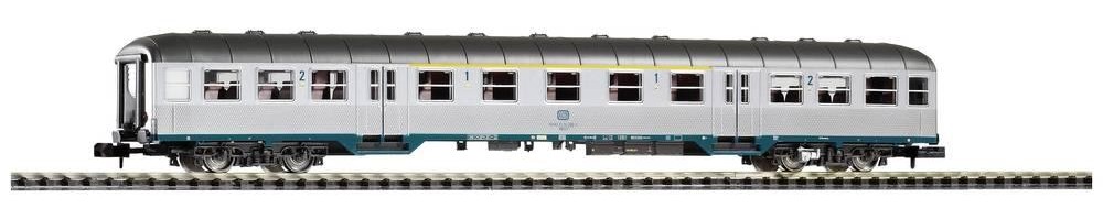 Piko N 40645 N Personenwagen silverling 1./2.Kl. der DB 1. & 2. Klasse